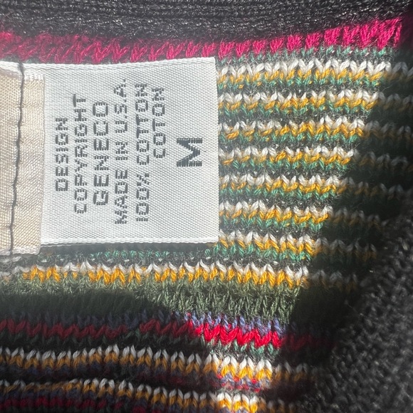 Vintage CROSSINGS 100% cotton teacher school vest medium - Picture 7 of 7